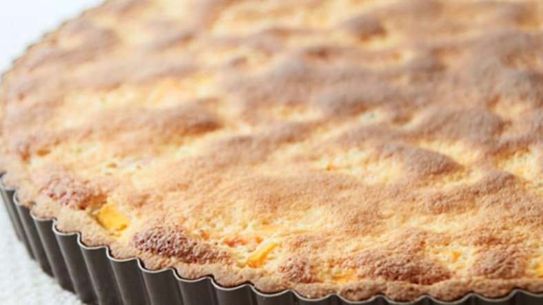 Маленькая фотография блюда по рецепту «Овсяный пирог с яблоками»